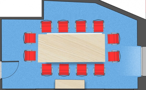 Room seating plan